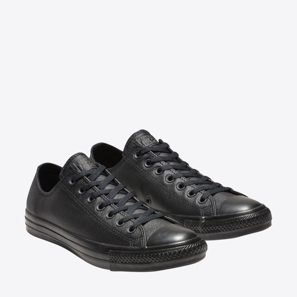 Chuck Taylor All Star Leather Low Top Black Mono