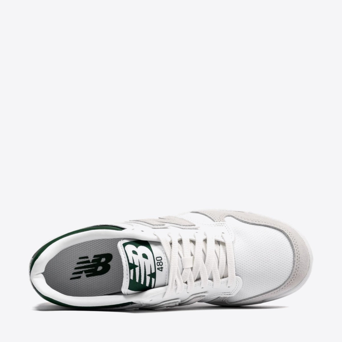 NEW BALANCE BB480 Sneaker White/Park Green