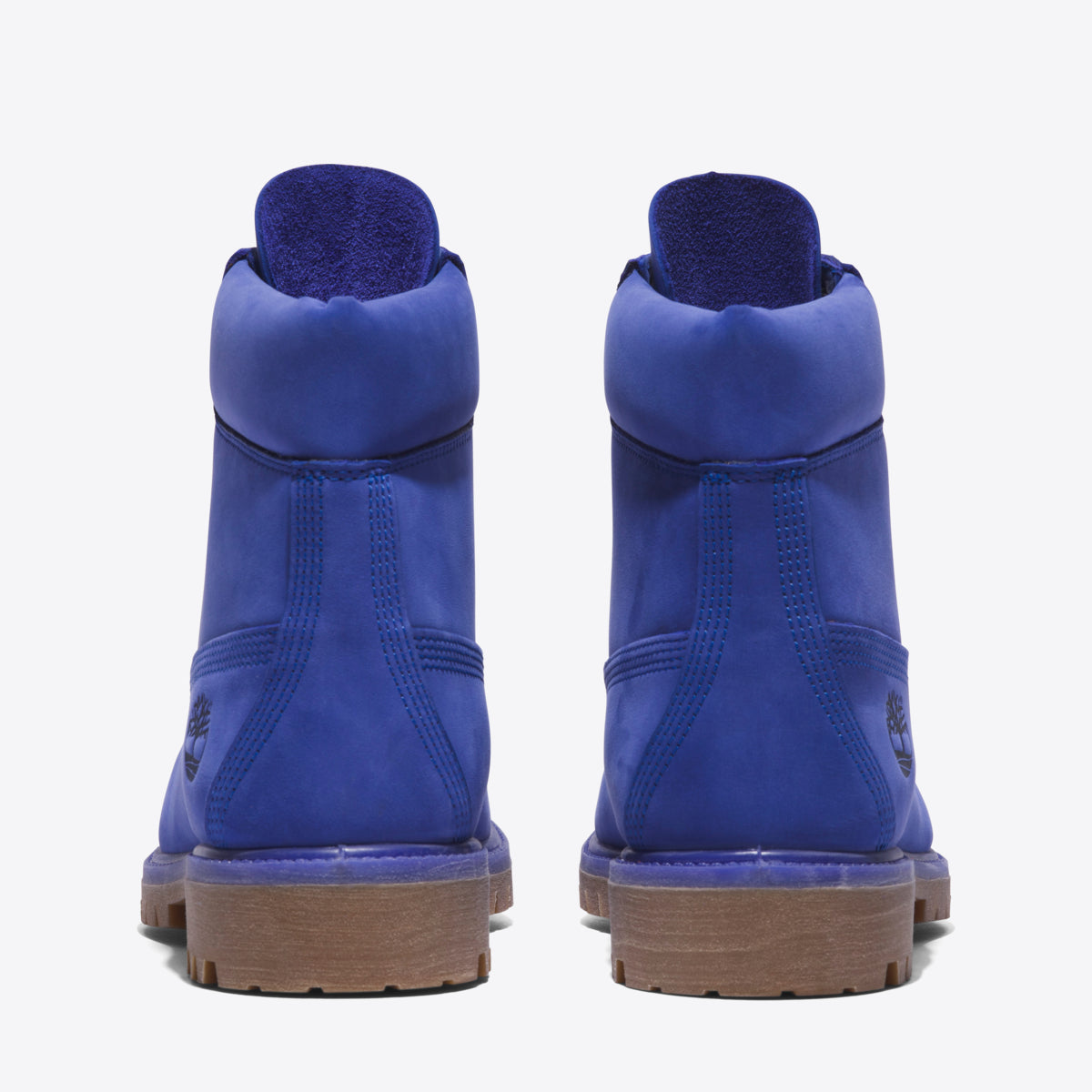 TIMBERLAND Mens 6-Inch Premium Waterproof Boot Bright Blue Nubuck