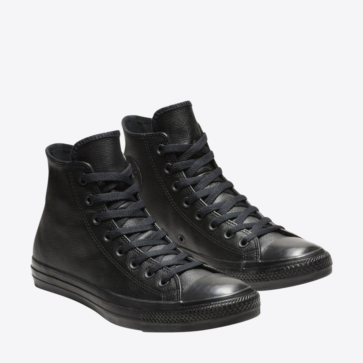  Chuck Taylor All Star Leather High Top Black Mono