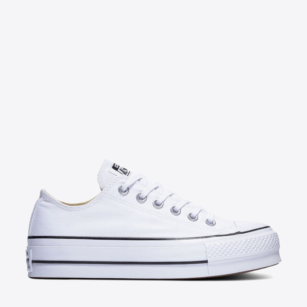  Chuck Taylor All Star Lift Canvas Low Top White