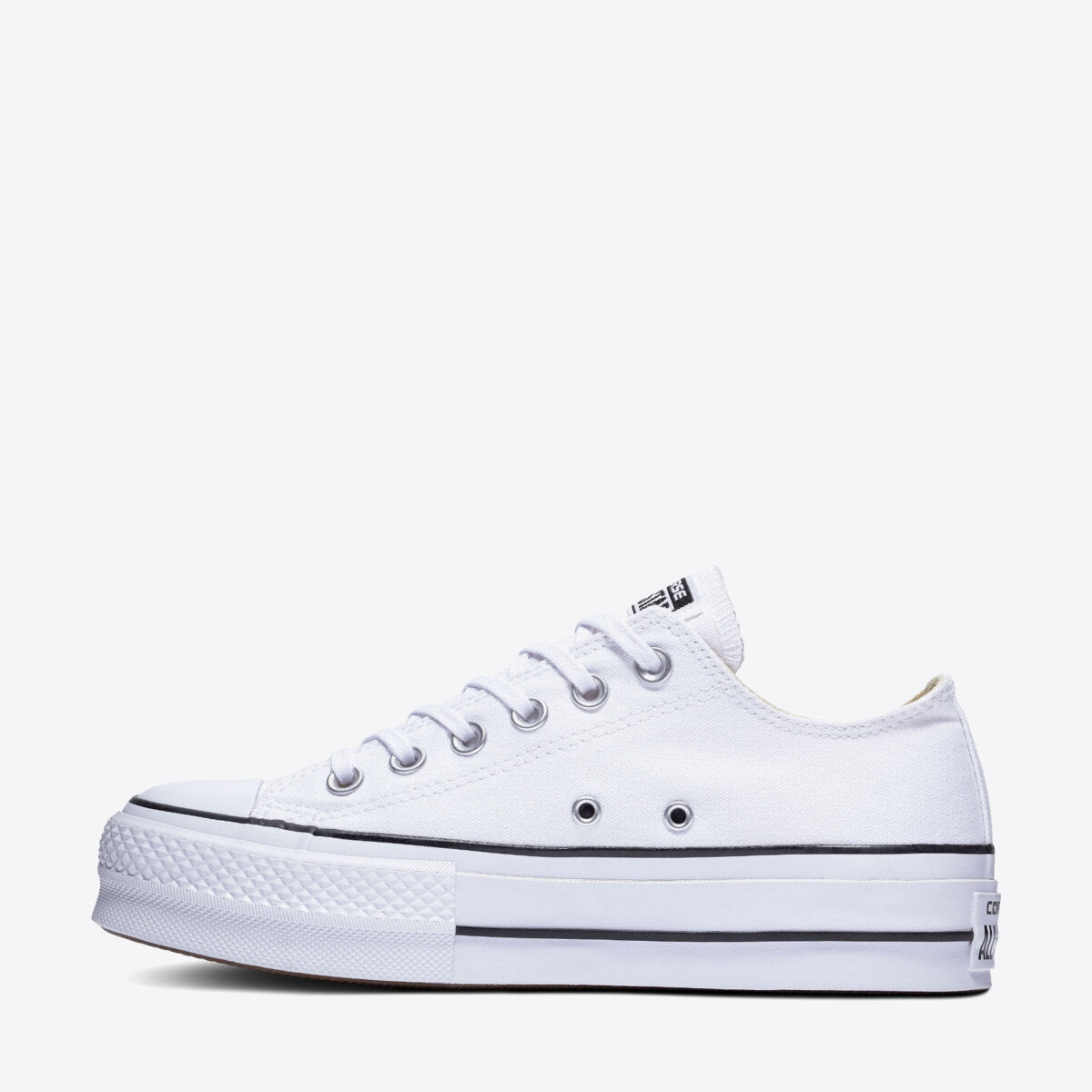  Chuck Taylor All Star Lift Canvas Low Top White