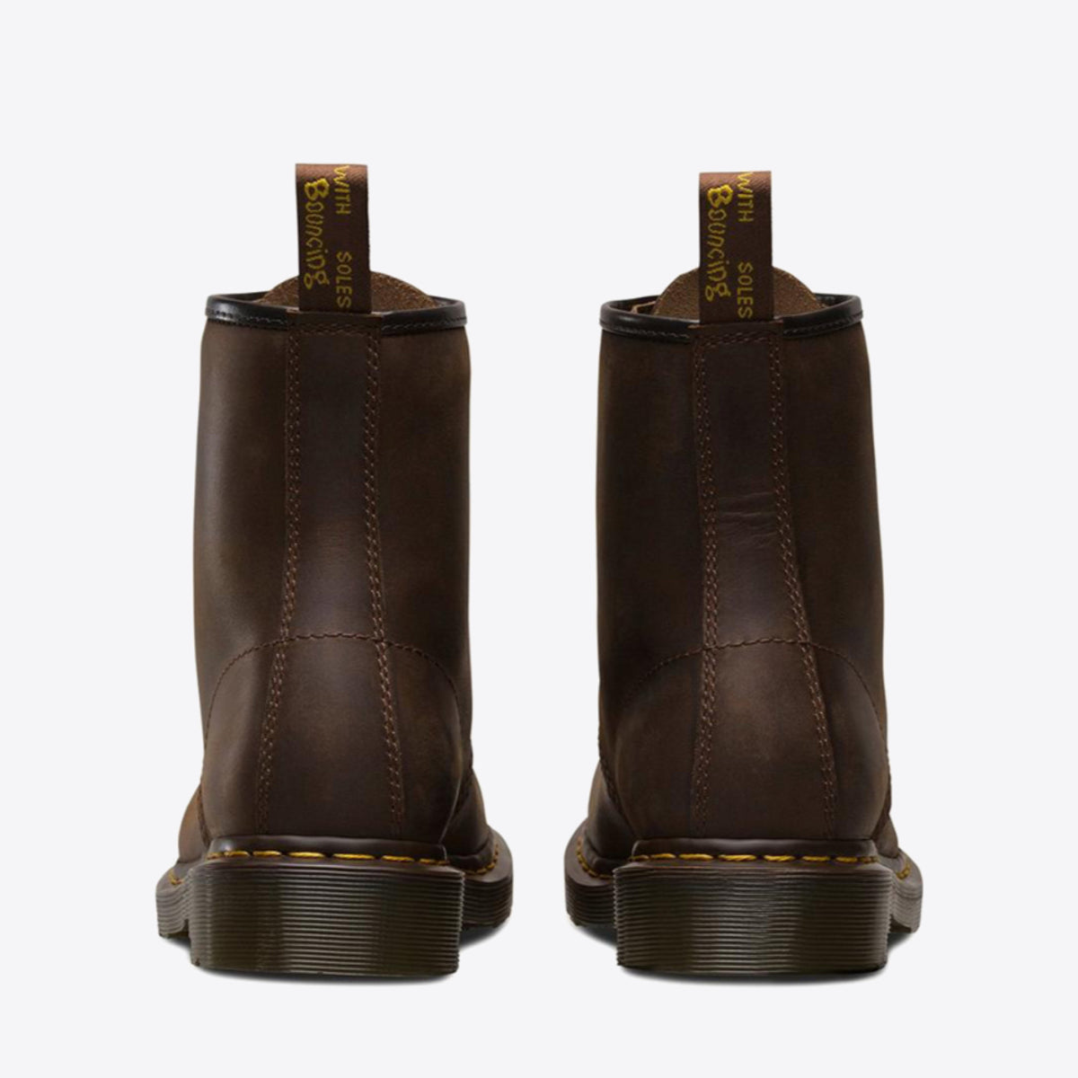 1460 Crazy Horse 8-Eye Boots Brown