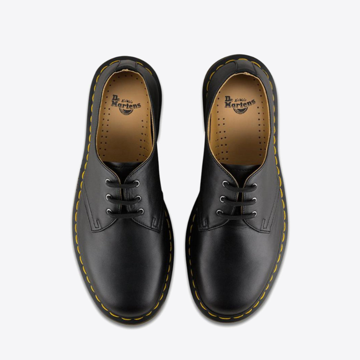  1461 Nappa 3-Eye Shoes Black