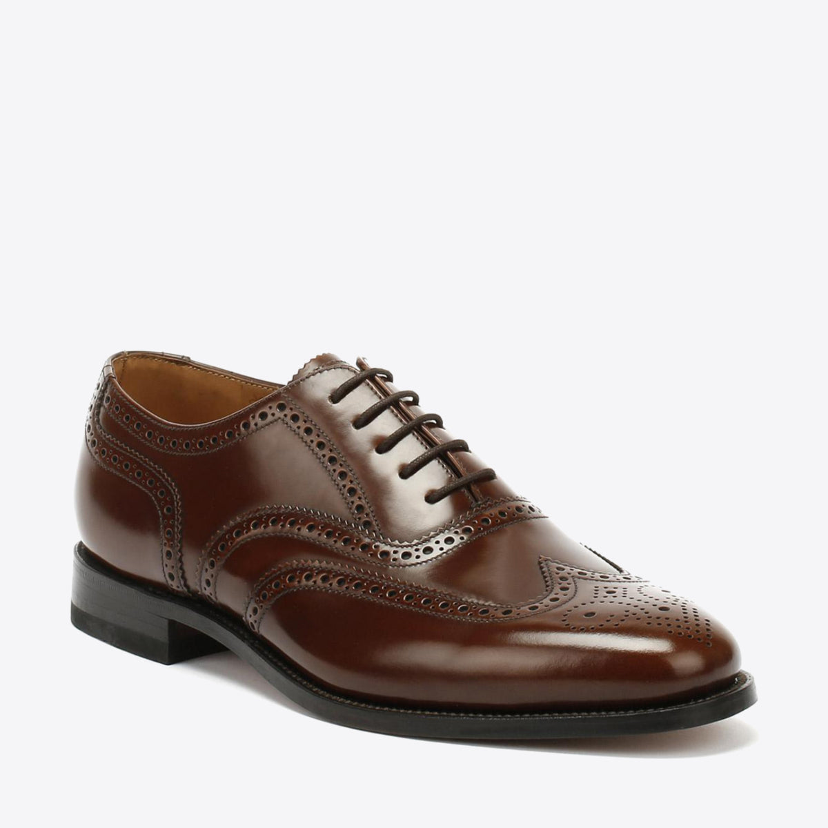  202T Brogue Lace Brown Leather